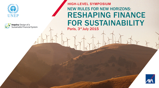 New Rules for New Horizons - Reshaping Finance for Sustainability