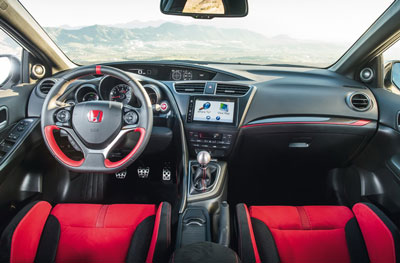 Εσωτερικό Honda Civic Type R