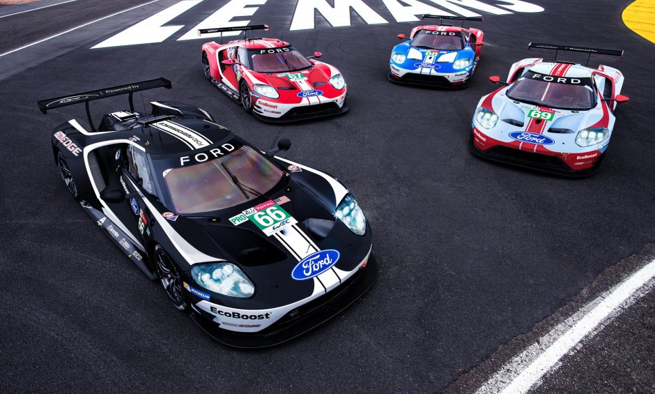 Τα εορταστικά αγωνιστικά χρώματα της Ford για το Le Mans