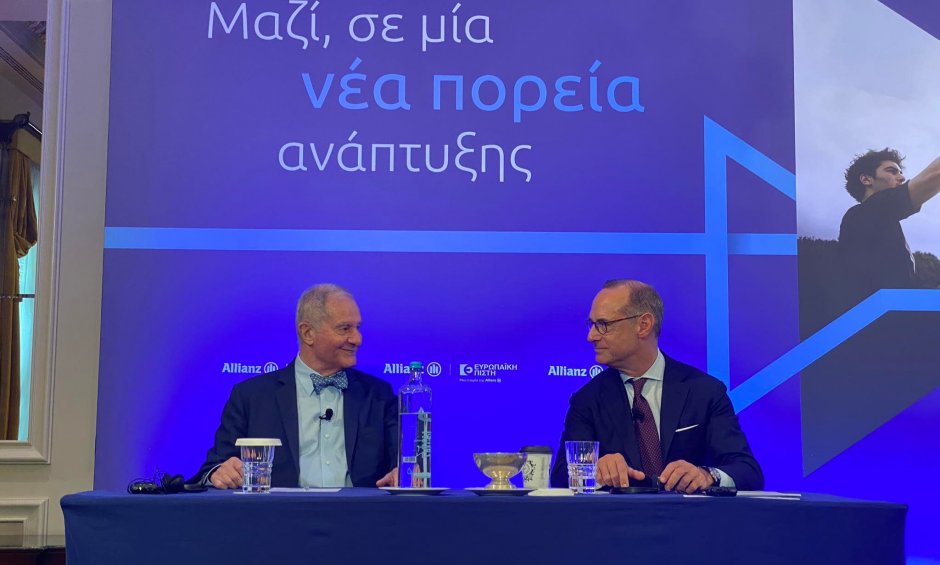 Oliver Bäte: Η Allianz θα γίνει η μεγαλύτερη εταιρία και στην Ελλάδα!
