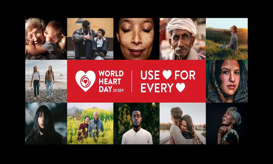 Παγκόσμια Ημέρα Καρδιάς 2022: «Χρησιμοποιείστε καρδιά για κάθε καρδιά»!