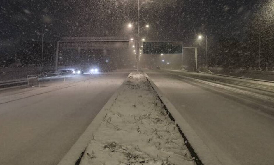 Κακοκαιρία Μπάρμπαρα: Κλείνει ξανά στις 23:00 η Εθνική οδός