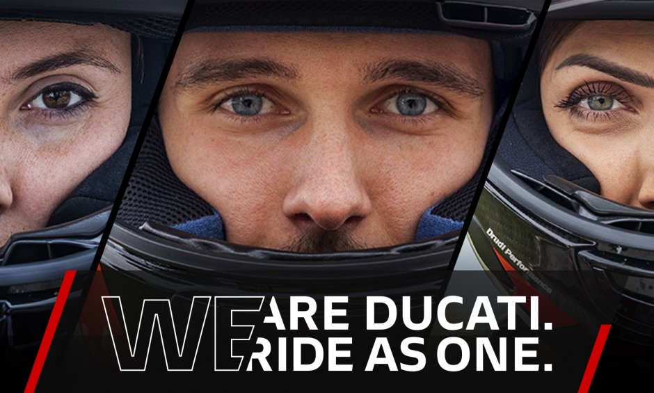 Ducatisti από όλο τον κόσμο ζεσταίνουν τους κινητήρες τους για τo "We Ride As One"