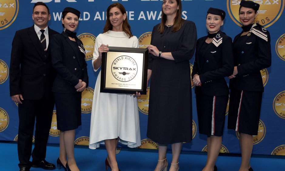 AEGEAN: Κατέκτησε και φέτος τον τίτλο της «Καλύτερης Περιφερειακής Αεροπορικής Εταιρείας στην Ευρώπη» στα Skytrax World Airline Awards 2023!