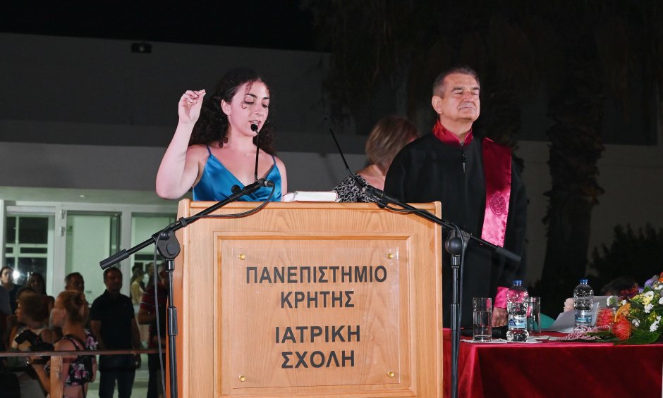Ορκίστηκαν οι νέοι γιατροί απόφοιτοι της Ιατρικής Σχολής του Πανεπιστημίου Κρήτης!
