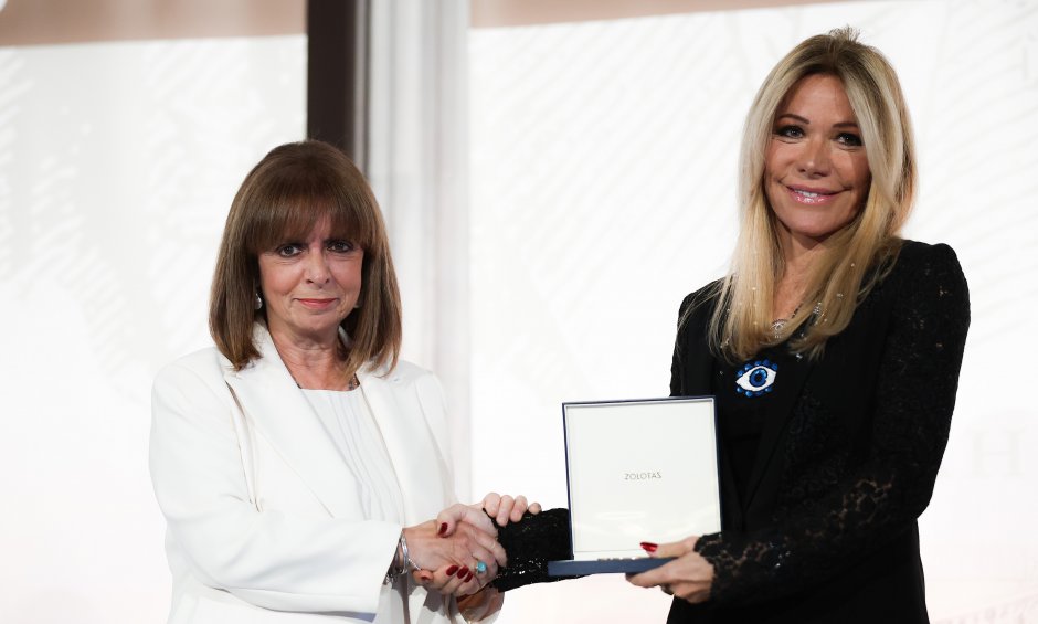 Η Μαριάννα Λάτση βραβεύτηκε με το Χρυσό Μετάλλιο Ζάππα, για το ευεργετικό της έργο από την Επιτροπή Ολυμπίων και Κληροδοτημάτων!
