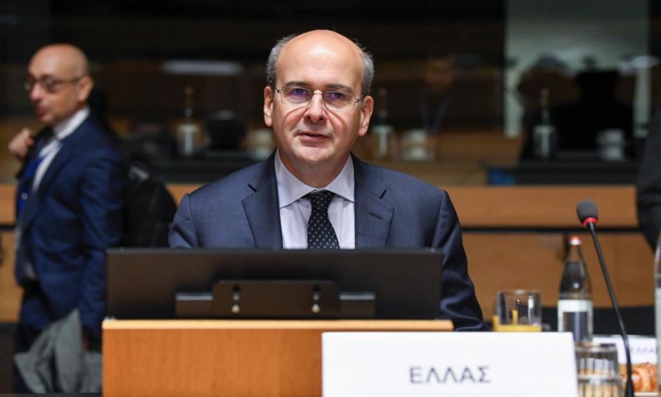 O Υπουργός Εθνικής Οικονομίας και Οικονομικών Κωστής Χατζηδάκης στη συνεδρίαση του ECOFIN, στις Βρυξέλλες!