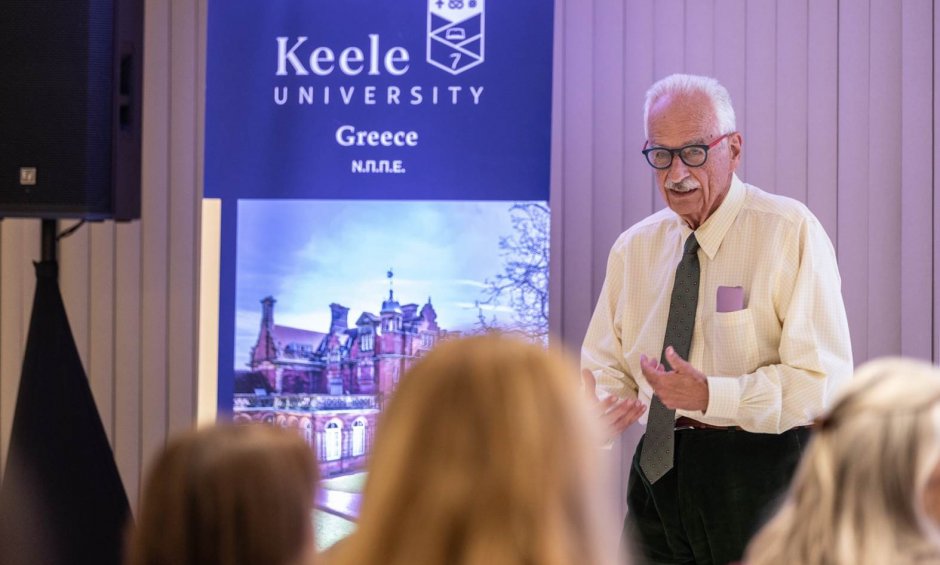 «Παθήματα και μαθήματα από την πρόσφατη πανδημία» στο Keele University από τον καθηγητή Κ. Γουργουλιάνη!