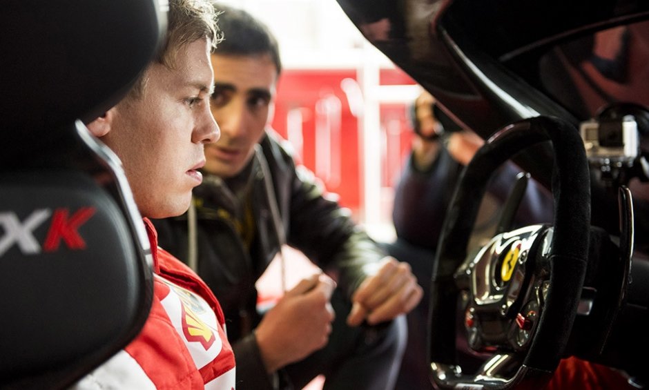 O Vettel και η Ferrari FXX K