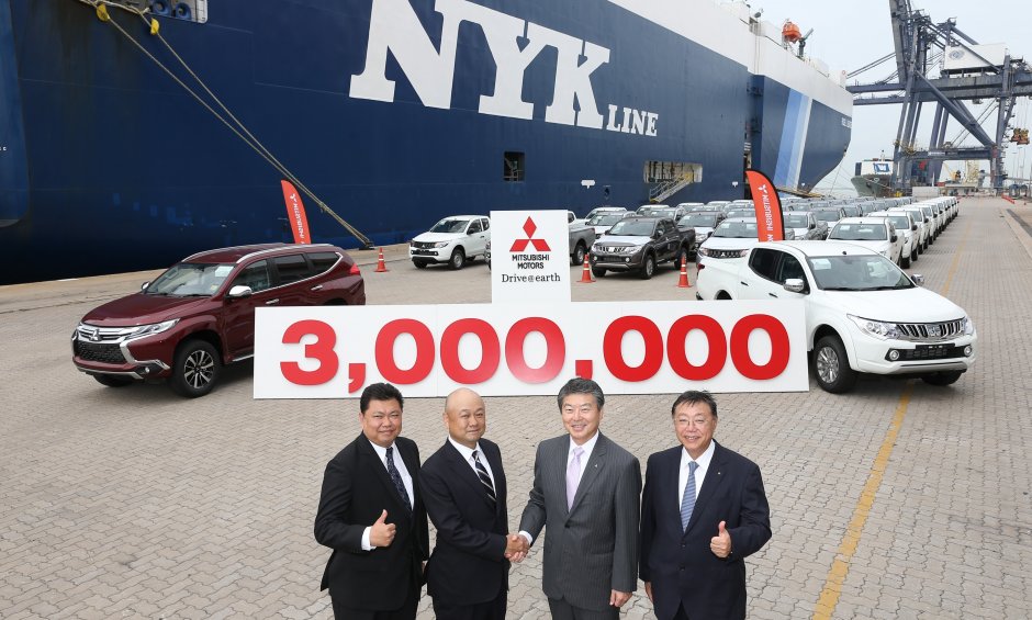 3.000.000 εξαγωγές σε Παγκόσμιες Αγορές για την Mitsubishi