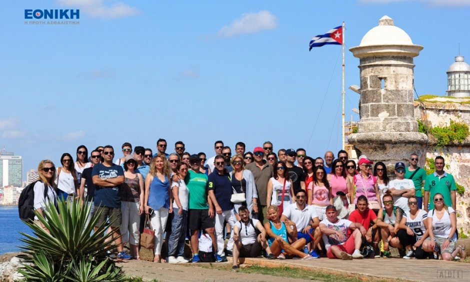 Στην Κούβα οι νικητές του διαγωνισμού πωλήσεων της ΕΘΝΙΚΗΣ Ασφαλιστικής
