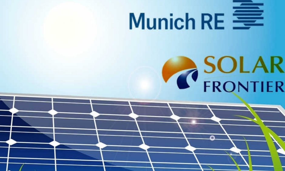 Munich Re: Σύμβαση ασφάλισης με τη Solar Frontier