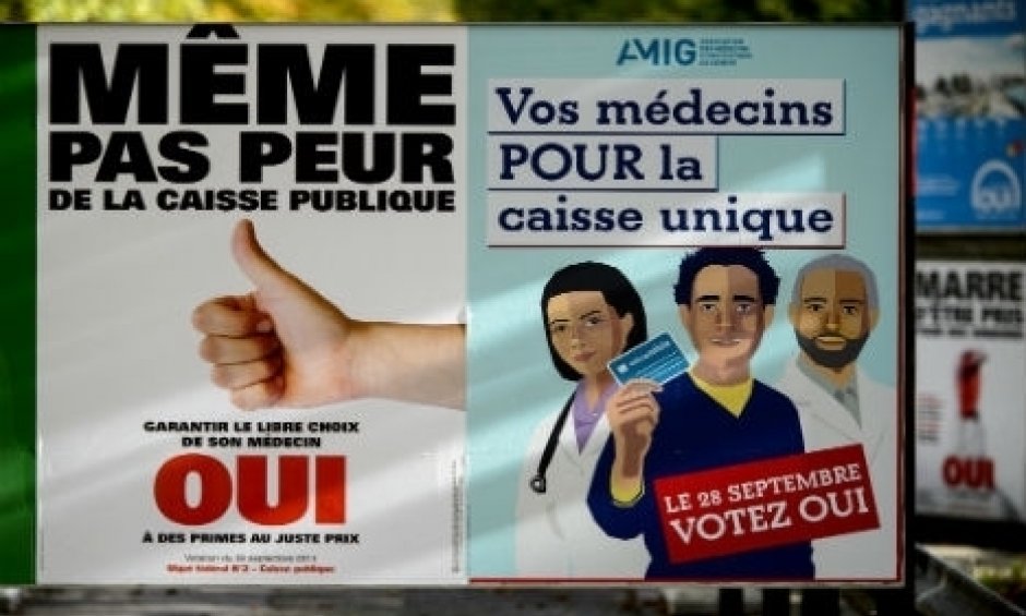 "Όχι" στη δημόσια ασφάλιση είπαν οι Ελβετοί