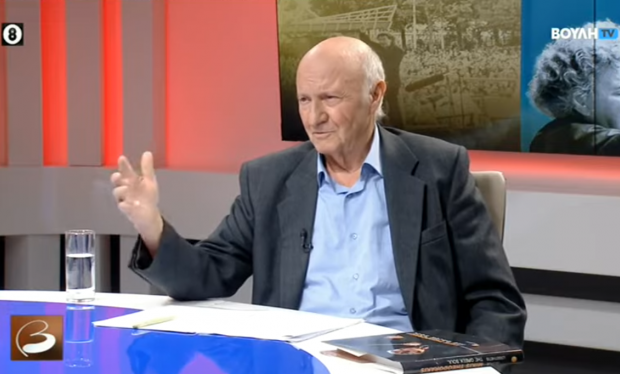 Βουλή TV - Βιβλιοβούλιο: Καλεσμένος ο Γιώργος Λογοθέτης (24/11/2025) - Αναφορά στον εκδότη Ευάγγελο Σπύρου στο 38ο λεπτό