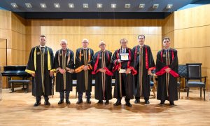 Εθνική Τράπεζα: Επίτιμος διδάκτορας του Πανεπιστημίου Μακεδονίας αναγορεύθηκε ο Γκίκας Α. Χαρδούβελης