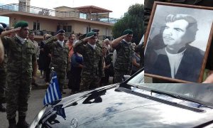 Επιμνημόσυνη δέηση για τον ήρωα της Κύπρου Αιμίλιο Μανιά στον Άγιο Δημήτριο Παραβόλας