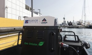 Το πρώτο ηλεκτροκίνητο σκάφος υπηρεσίας σε ελληνική μαρίνα