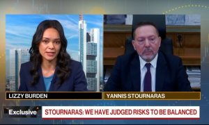 Γ. Στουρνάρας στο Bloomberg TV: «Κρίναμε ότι οι κίνδυνοι είναι ισορροπημένοι και στις δύο περιπτώσεις, τόσο για τον πληθωρισμό όσο και για την ανάπτυξη»