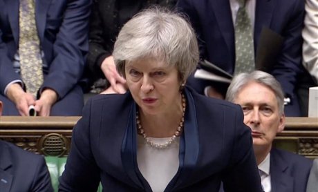 Brexit: Ήττα με 230 ψήφους διαφορά για τη Μέι!