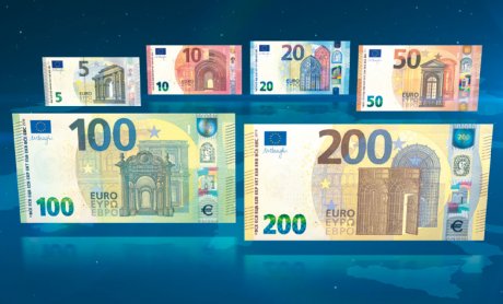Κυκλοφορούν σήμερα τα νέα χαρτονομίσματα των 100 και 200 ευρώ