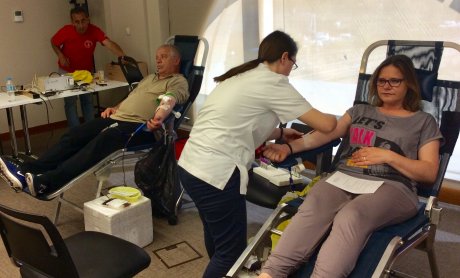 104 μονάδες αίματος η πρώτη φετινή συγκομιδή της εθελοντικής αιμοδοσίας από την INTERAMERICAN
