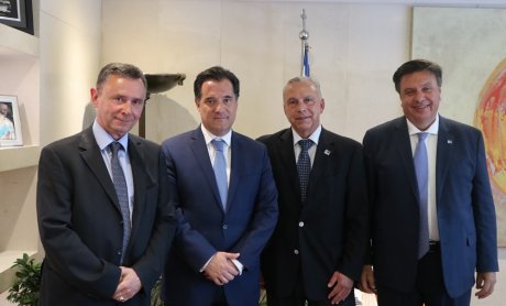 Συνάντηση Άδωνι Γεωργιάδη με τον Πρόεδρο του Ελληνογερμανικού Επιμελητηρίου