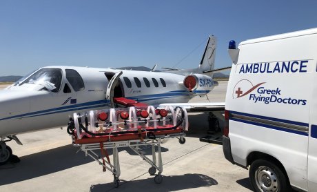 Ποια αεροπορική εταιρία αναλαμβάνει τη μεταφορά ασθενών με Covid-19 στην Ελλάδα;