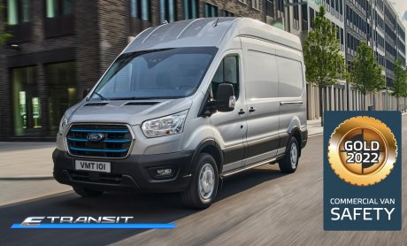 «Χρυσό Βραβείο» για το Ford E-Transit από τον Euro NCAP