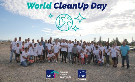 Ο Όμιλος CNP Cyprus, διοργάνωσε την «Ημέρα Καθαρισμού για το Περιβάλλον»