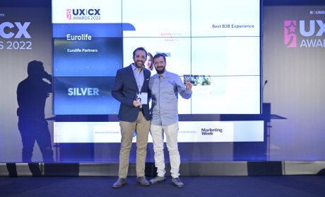 Διπλή διάκριση για τη Eurolife FFH στην πρώτη τελετή απονομής των UX|CX Awards