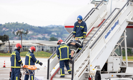 Με επιτυχία ολοκληρώθηκε η προγραμματισμένη άσκηση ευρείας κλίμακας στο αεροδρόμιο Θεσσαλονίκης «Μακεδονία!»