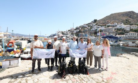 ΕΑΕΕ: Πρωτοβουλία καθαρισμού του λιμανιού της Ύδρας σε συνεργασία με iSea και με την υποστήριξη του Δήμου, του Λιμενικού Ταμείου και του Λιμεναρχείου Ύδρας