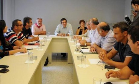Συναντήσεις Τσίπρα με ΓΣΕΕ και ΑΔΕΔΥ