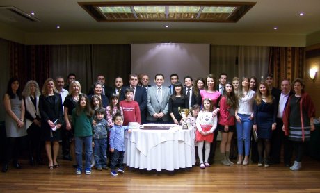 ΑΧΑ Ασφαλιστική: Κοπή Πίτας του Γραφείου Πωλήσεων Μωυσή Μανουάχ