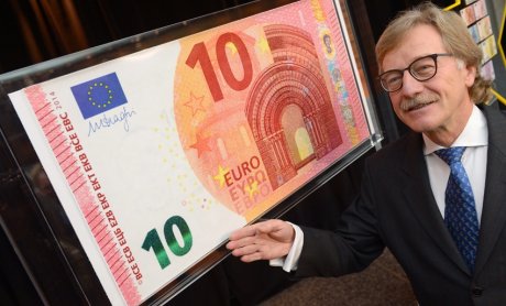 Παρουσιάστηκε το νέο χαρτονόμισμα των 10 ευρώ