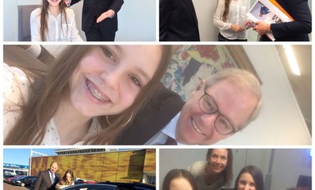 Δείτε τη 13χρονη που ανέλαβε καθήκοντα Διευθύνοντος Συμβούλου στον Όμιλο NN!