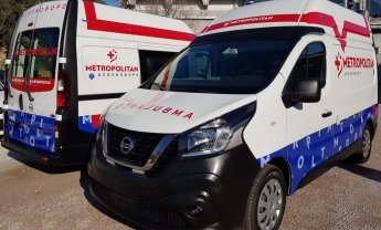 Το Metropolitan Hospital, εξοπλίζεται με ασθενοφόρα Nissan NV300