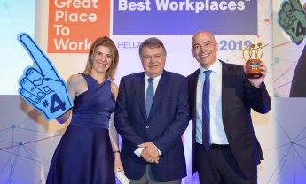 Κορυφαία διάκριση για τη BAUSCH Health στο θεσμό Best Workplaces Hellas 2019