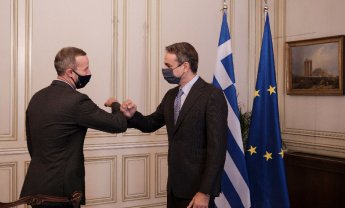 Κινήσεις εξωστρέφειας από τον Κυριάκο Μητσοτάκη - Συνάντηση με εκπροσώπους αμερικανικού χρηματοδοτικού κολοσσού