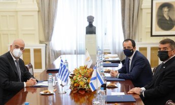 Δένδιας: Η τριμερής συνεργασία ανοίγει μεγάλους ορίζοντες για Ελλάδα-Κύπρο-Ισραήλ