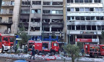 Ισχυρή έκρηξη σε κτίριο στη λεωφόρο Συγγρού