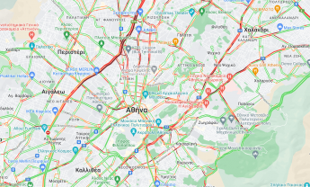 Αυξημένη κίνηση στους δρόμους της Αθήνας λόγω της στάσης του Ηλεκτρικού!