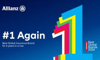 Για έκτη φορά η Allianz κορυφαία ασφαλιστική εταιρία παγκοσμίως στην κατάταξη «Best Global Brands» της Interbrand