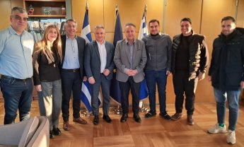 Ε.Ε.Θ: Στον Δήμαρχο Θεσσαλονίκης ο πρόεδρος του Ε.Ε.Θ. Κυριάκος Μερελής και μέλη της Διοικητικής Επιτροπής