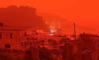 Όταν η Κρήτη έγινε κόκκινη σαν τον πλανήτη Άρη από τη σκόνη της Σαχάρας