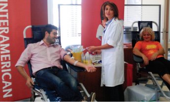 INTERAMERICAN: Εθελοντική Αιμοδοσία στο Ρέθυμνο