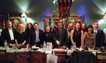 Κοπή Πίτας στο γραφείο πωλήσεων αποκλειστικού δικτύου του κ. Μωϋσή Μανουάχ στη Λάρισα