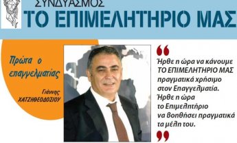 Τελικά αποτελέσματα υποψηφίων Ι. Χατζηθεοδοσίου (ώρα 13.30)