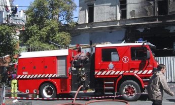 Πυρκαγιά στη μεταφορική ΑΙΑΣ