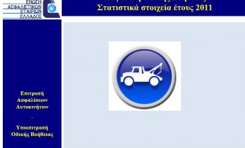 Περπατάει η …οδική βοήθεια-Στατιστικά στοιχεία  για το 2011